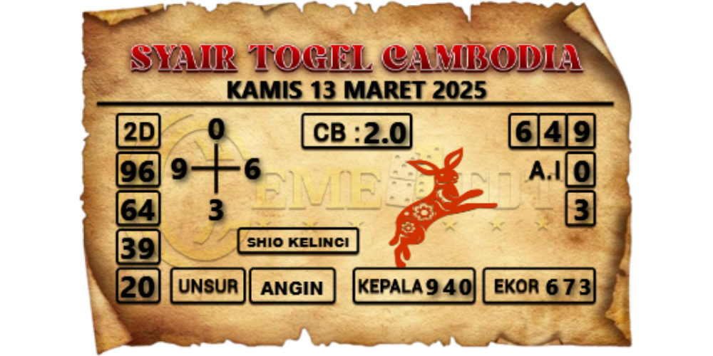 syair togel cambodia cemetoto